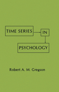 Cover image: Time Series in Psychology 1st edition 9780898592504