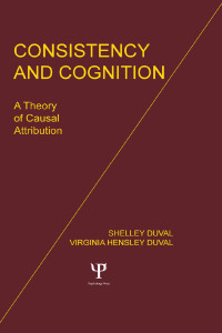 Titelbild: Consistency and Cognition 1st edition 9780898592207