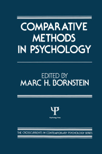 Imagen de portada: Comparative Methods in Psychology 1st edition 9780898590371