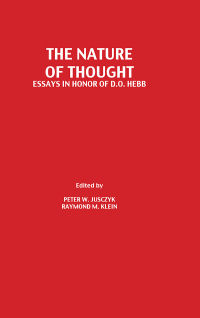 Cover image: The Nature of Thought 1st edition 9780898590340
