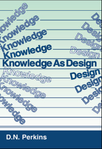 Cover image: Knowledge As Design 1st edition 9780894555114