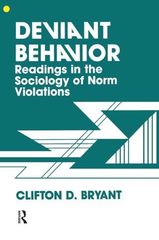Imagen de portada: Deviant Behaviour 1st edition 9780891166962