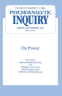 Cover image: On Power 1st edition 9780881639711