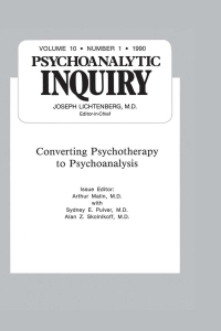 Cover image: Converting Psychoanalysis 1st edition 9780881639551