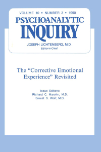Imagen de portada: The Corrective Emotional Experience Revisited 1st edition 9780367606442
