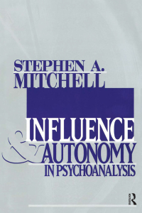 Imagen de portada: Influence and Autonomy in Psychoanalysis 1st edition 9780881632408