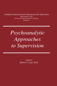 Imagen de portada: Psychoanalytic Approaches To Supervision 1st edition 9781138004801
