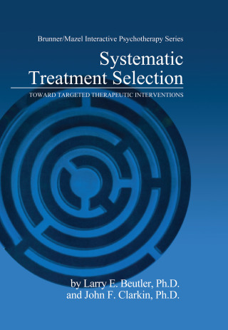 Imagen de portada: Systematic Treatment Selection 1st edition 9780876305768