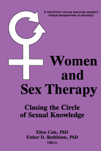 Imagen de portada: Women and Sex Therapy 1st edition 9780866568081