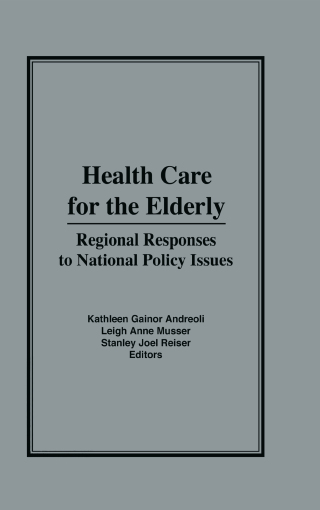 Imagen de portada: Health Care for the Elderly 1st edition 9780866566070