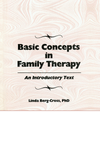 表紙画像: Basic Concepts In Family Therapy 1st edition 9780866565653