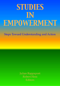 Cover image: Studies in Empowerment 1st edition 9780866562836