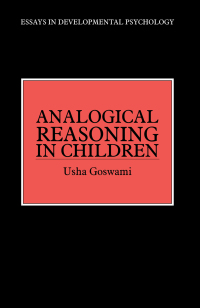 Immagine di copertina: Analogical Reasoning in Children 1st edition 9780863772269