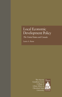Imagen de portada: Local Economic Development Policy 1st edition 9781138979987