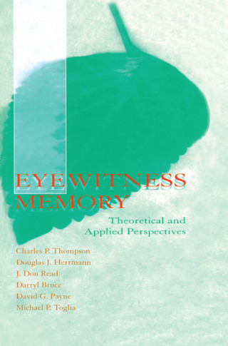 Cover image: Eyewitness Memory 1st edition 9780805827941