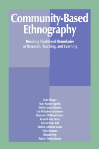 Cover image: Community-Based Ethnography 1st edition 9780805822915