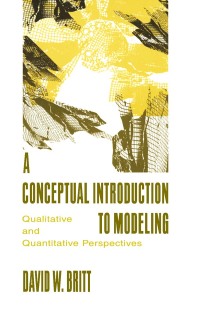 Omslagafbeelding: A Conceptual Introduction To Modeling 1st edition 9780805819380