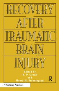 Omslagafbeelding: Recovery After Traumatic Brain Injury 1st edition 9780805818239