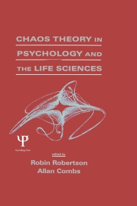 صورة الغلاف: Chaos theory in Psychology and the Life Sciences 1st edition 9780805817379