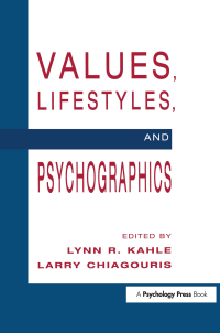 Cover image: Values, Lifestyles, and Psychographics 1st edition 9781138986671