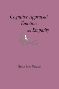 Imagen de portada: Cognitive Appraisal, Emotion, and Empathy 1st edition 9781138970984