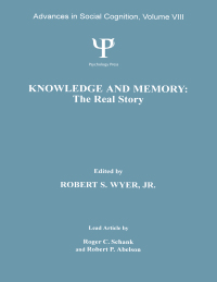 表紙画像: Knowledge and Memory: the Real Story 1st edition 9780805814460