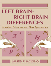 Imagen de portada: Left Brain - Right Brain Differences 1st edition 9780805813418