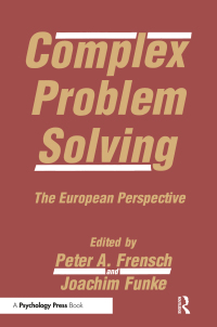 Cover image: Complex Problem Solving 1st edition 9780805817836