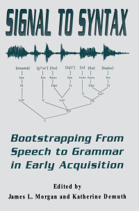 Cover image: Signal to Syntax 1st edition 9780805812657