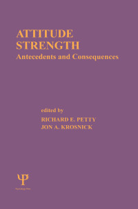 Cover image: Attitude Strength 1st edition 9780805810868