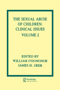 Imagen de portada: The Sexual Abuse of Children 1st edition 9780805809541