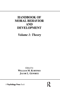 Cover image: Handbook of Moral Behavior and Development 1st edition 9780805808803