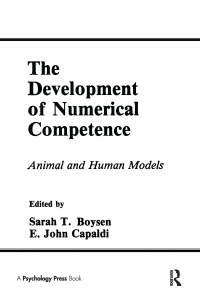 Imagen de portada: The Development of Numerical Competence 1st edition 9780805807493