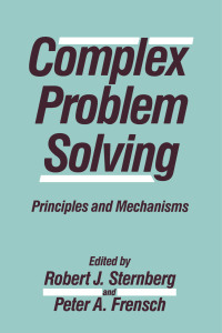 Cover image: Complex Problem Solving 1st edition 9780805806502