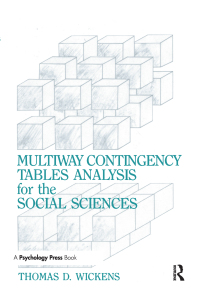 Imagen de portada: Multiway Contingency Tables Analysis for the Social Sciences 1st edition 9780805803785