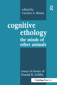 Imagen de portada: Cognitive Ethology 1st edition 9781138971004