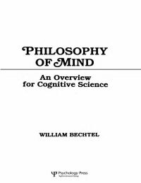 Omslagafbeelding: Philosophy of Mind 1st edition 9780805802184