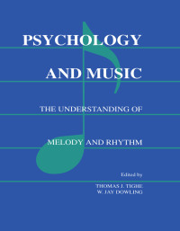 表紙画像: Psychology and Music 1st edition 9780805801453