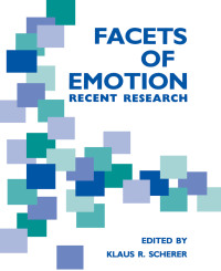 Imagen de portada: Facets of Emotion 1st edition 9780805801415