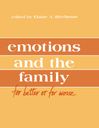 Imagen de portada: Emotions and the Family 1st edition 9781138968677