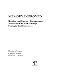 Cover image: Memory Improved 1st edition 9781138995741