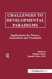 Cover image: Challenges To Developmental Paradigms 1st edition 9781138970090