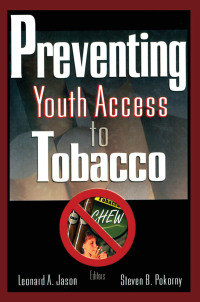 صورة الغلاف: Preventing Youth Access to Tobacco 1st edition 9780789019639