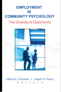 صورة الغلاف: Employment in Community Psychology 1st edition 9780789010360