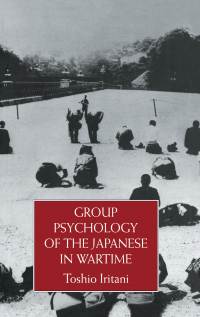 Titelbild: Group Psychology Of The Japanese in Wartime 1st edition 9780710303318