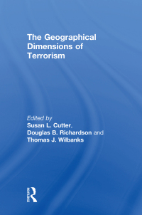Imagen de portada: The Geographical Dimensions of Terrorism 1st edition 9780415946421
