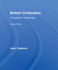 Cover image: British Civilization 2nd edition 9780415307772