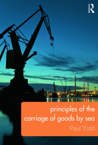 Cover image: Principles of the Carriage of Goods by Sea 1st edition 9780415743730
