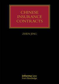 表紙画像: Chinese Insurance Contracts 1st edition 9780367736538