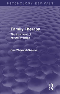 Imagen de portada: Family Therapy (Psychology Revivals) 1st edition 9780415742313